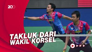 Gugur di Indonesia Masters, Hendra/Ahsan Akui Lawan Lebih Baik