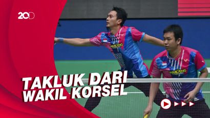 Gugur di Indonesia Masters, Hendra/Ahsan Akui Lawan Lebih Baik