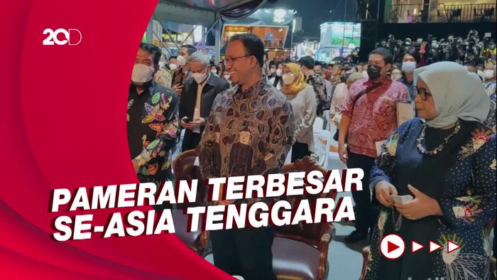 Anies Resmikan Jakarta Fair 2022: Alhamdulillah Setelah 2 Tahun Absen 