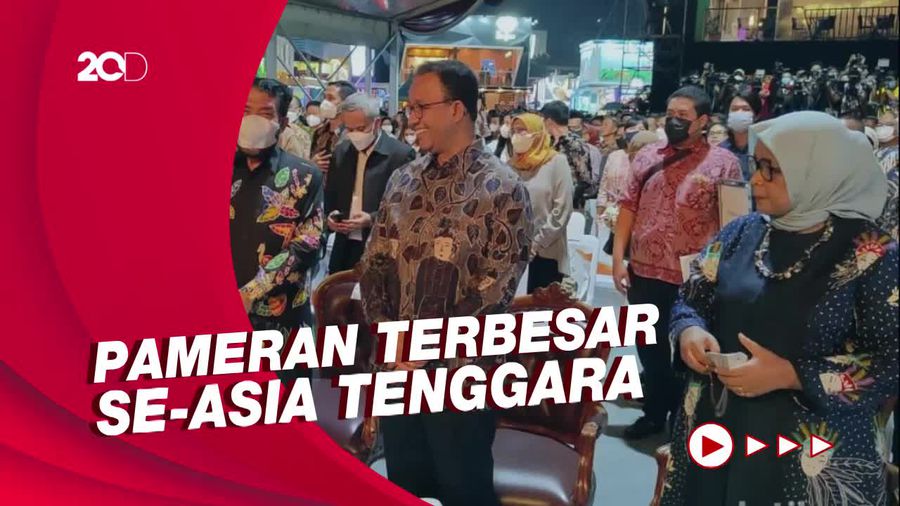 Anies Resmikan Jakarta Fair 2022: Alhamdulillah Setelah 2 Tahun Absen 
