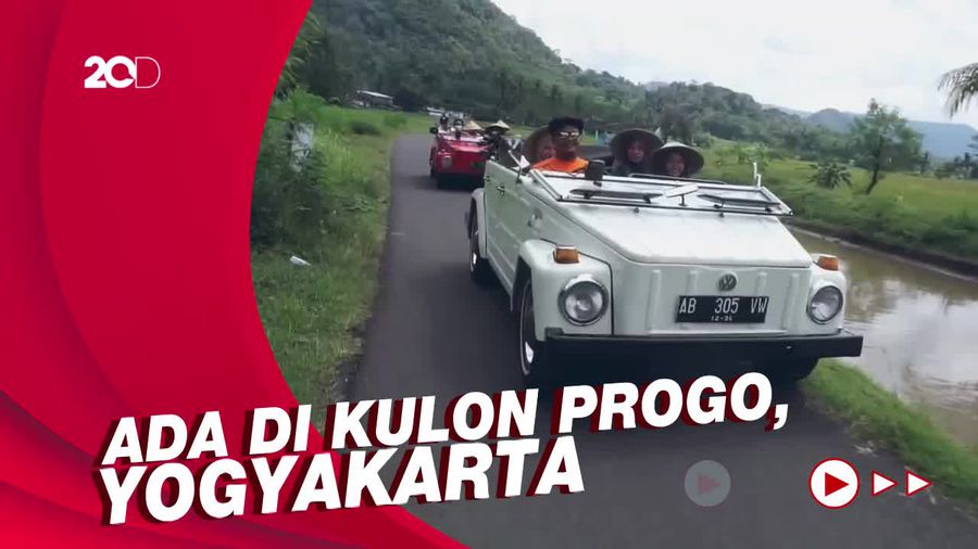 Wisata Keliling Bukit dan Lihat UMKM dengan Mobil VW