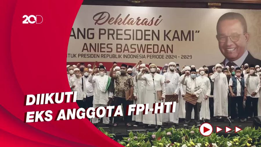Deklarasi Dukung Anies: Ribut-ribut Bendera HTI Hingga Diusut Polisi