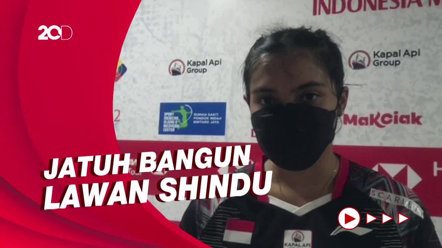 Rasa Tak Puas Gregoria Usai Ditaklukan Sindhu di Indonesia Masters