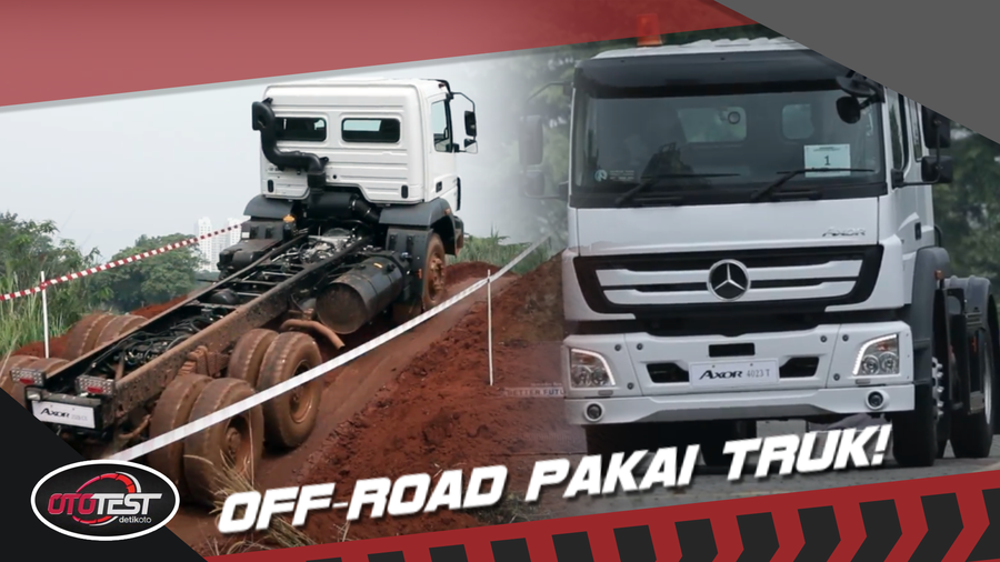 Nyobain Jadi Sopir Truk Mercedes-Benz Axor Euro 4: Canggih dan Tangguh!
