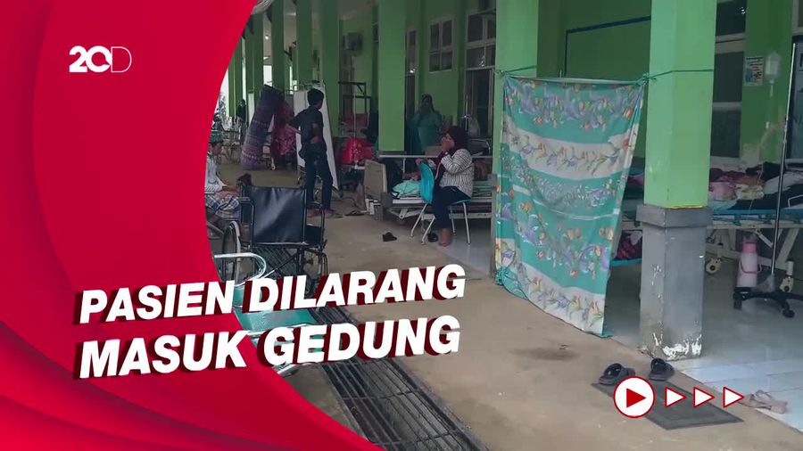 Takut Gempa Susulan, Pasien RSUD Mamuju Dirawat di Luar Gedung