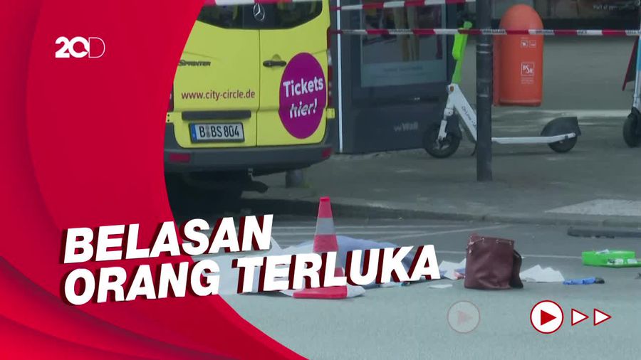 Tragedi Maut di Berlin, Mobil Tabrak Kerumunan-Buat 1 Nyawa Melayang
