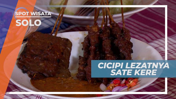 Daging Jeroan Sapi dengan Balutan Bumbu Kacang, Solo