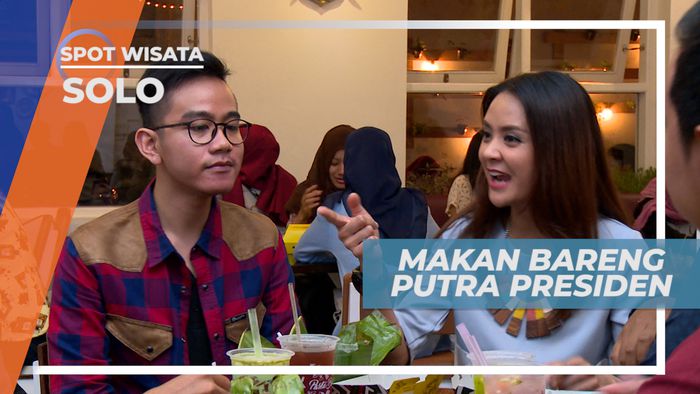 Makan Bareng Putra Presiden, Solo