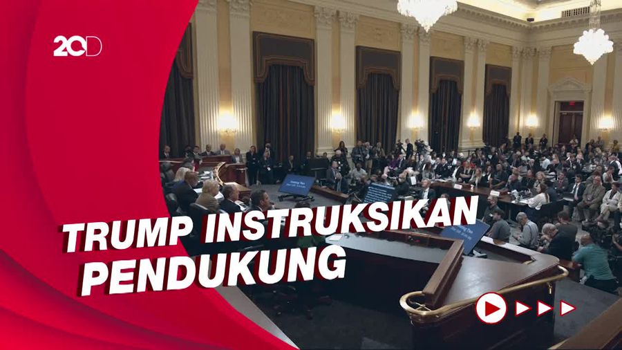 Investigasi Kerusuhan di Gedung Capitol Menyeret Donald Trump