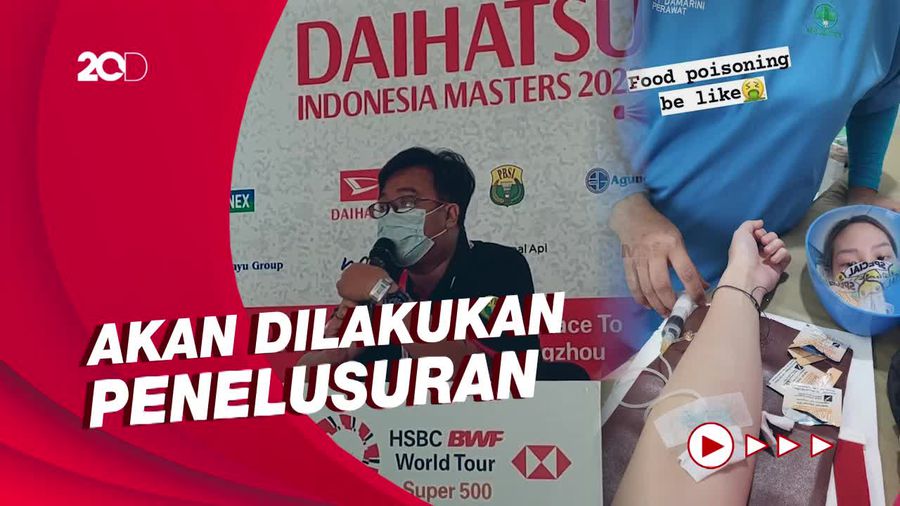 Respons PBSI soal Atlet Ngeluh Keracunan saat Gelaran Indonesia Masters