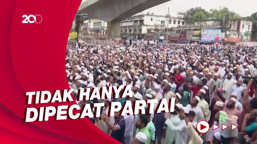 Ribuan Pengunjuk Rasa di Bangladesh Tuntut Politisi India Penista Nabi Muhammad Dihukum