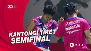 Aksi Apri/Fadia Kandaskan So Hee/Seung Chan di Perempat Final Indonesia Masters