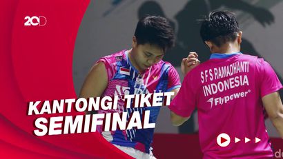 Aksi Apri/Fadia Kandaskan So Hee/Seung Chan di Perempat Final Indonesia Masters