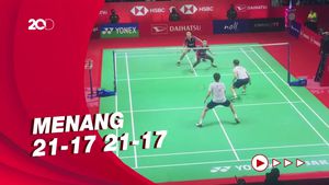 Momen Kemenangan Fajar/Rian di Semifinal Indonesia Masters 2022