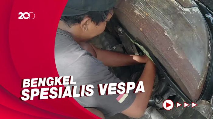 Vespa World Day di Bali yang Bikin Bengkel Kebanjiran Orderan