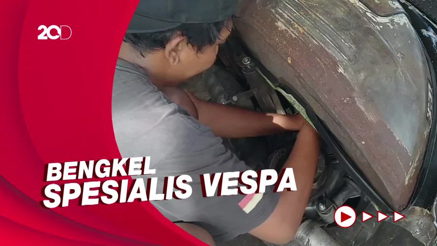 Vespa World Day di Bali yang Bikin Bengkel Kebanjiran Orderan