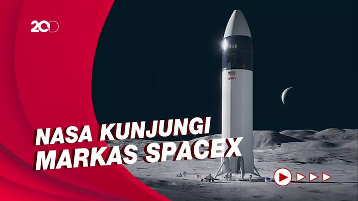 Progres NASA-SpaceX Siapkan Misi Artemis III ke Bulan
