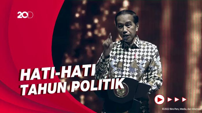 Soal Teriakan Lanjutkan yang Diwanti-wanti Jokowi