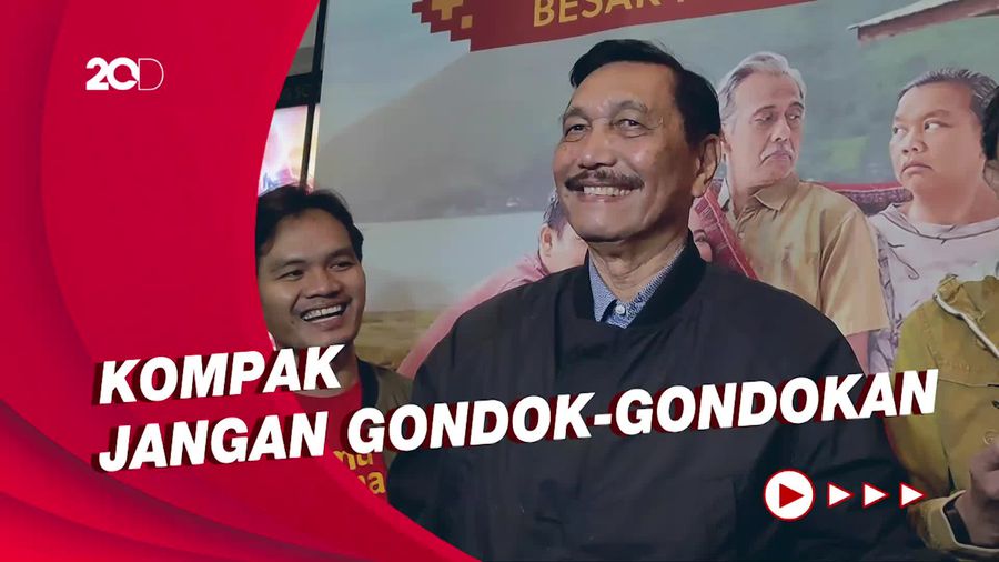 Luhut Bicara Langkah Konkret Agar Perfilman Indonesia Makin Tumbuh