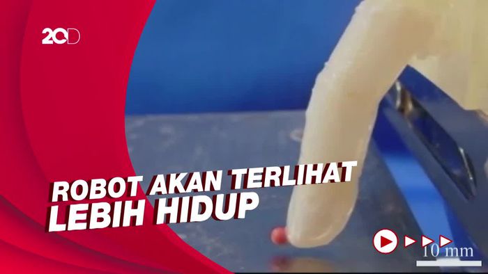 Ilmuwan Jepang Kembangkan Kulit Manusia pada Jari Robot
