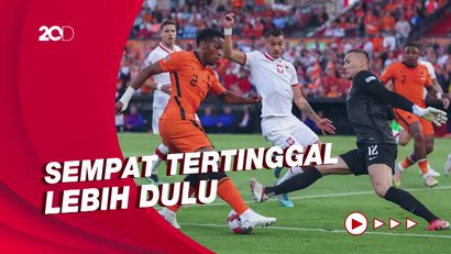Depay Gagal Eksekusi Penalti, Belanda Vs Polandia Tuntas 2-2