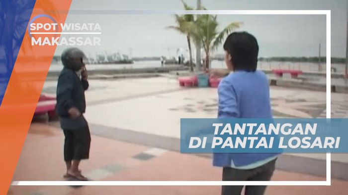 Pantai Losari, Menerima Tantangan Menghibur Pengunjung di Pantai, Makassar