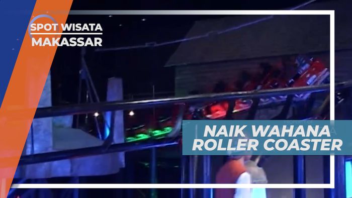 Pacu Adrenalin, Seru-seruan Bermain Wahana Roller Coaster, Makassar