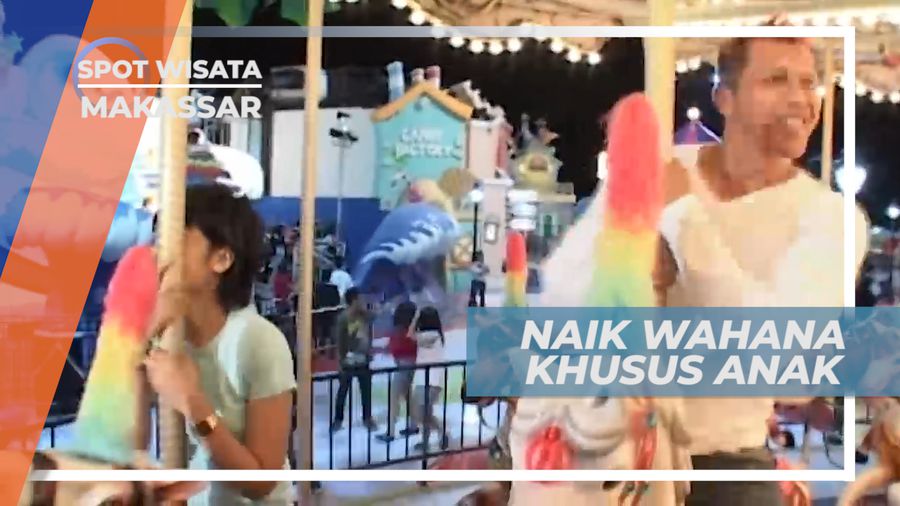 Carousel, Serunya Berputar-putar di Wahana Khusus Anak Dengan Iringan Musik, makassar