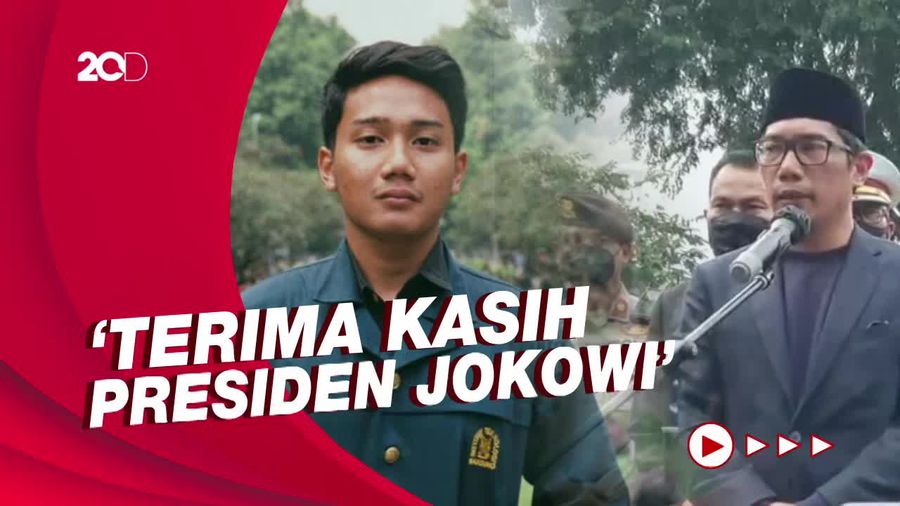Eril Tiba di RI, Keluarga Ridwan Kamil Ucapkan Terima Kasih ke Jokowi