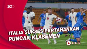 Laga Inggris Vs Italia Harus Puas dengan Skor Kacamata