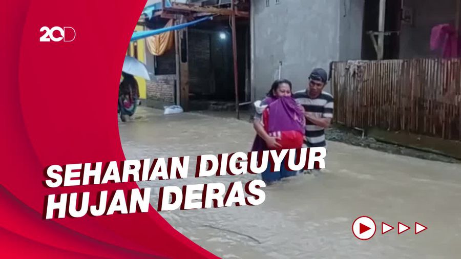 Banjir 1 Meter Rendam Permukiman Warga Mamuju Sulbar!