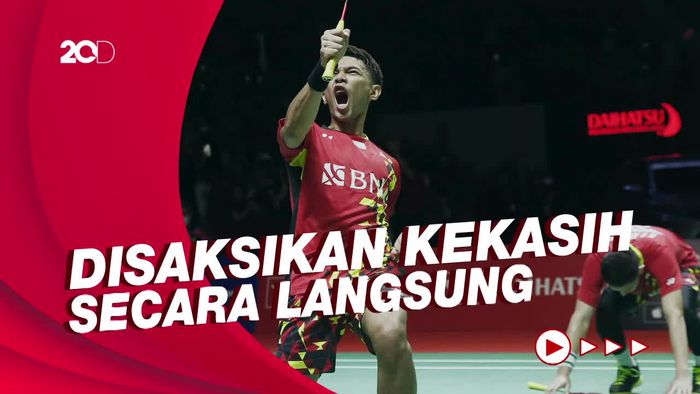 Juara Indonesia Master Fajar/Rian Tampil Gemilang Berkat Ditonton Pacar