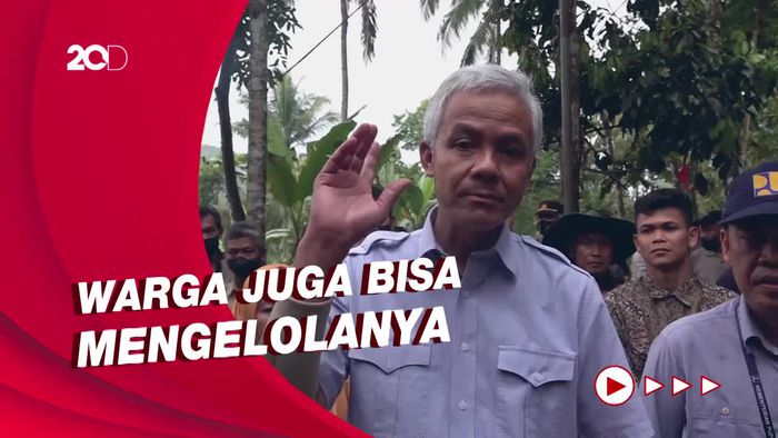 Ganjar Pastikan Warga Bisa Manfaatkan Lahan Bendungan Bener