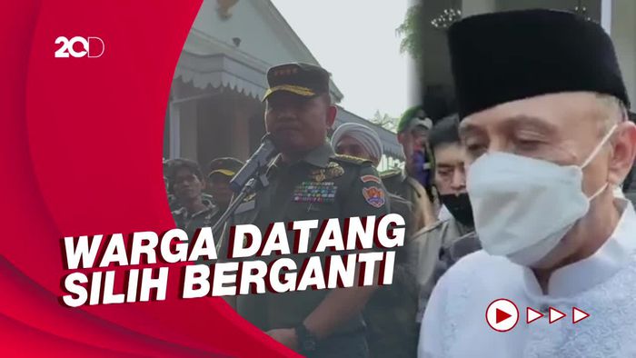KSAD Dudung dan Iwan Bule Melayat Eril, Sampaikan Dukacita