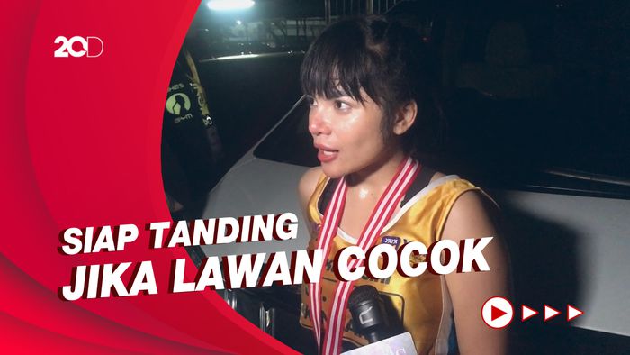 Dinar Candy Jadi Ketagihan Ikut Olahraga Tinju