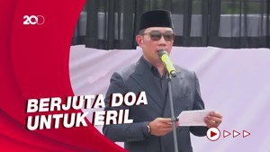 Ridwan Kamil untuk Eril: Kepulangannya Disambut Baik Langit dan Bumi