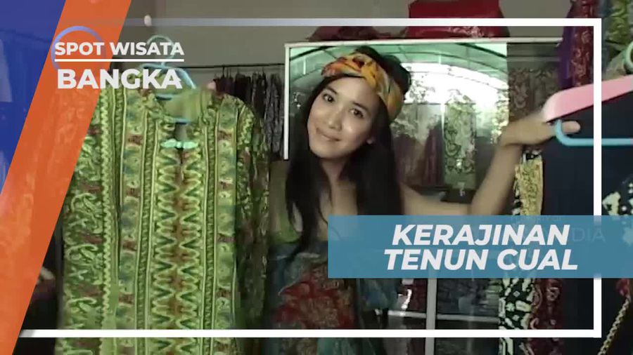 Tenun Cual, Berburu Cantiknya Warna-warni Kain Tenun Khas Bangka