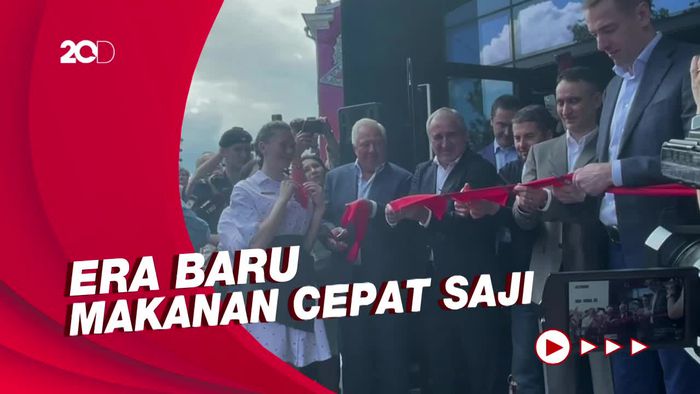 Gerai Baru McDonalds di Rusia Langsung Diburu Warga