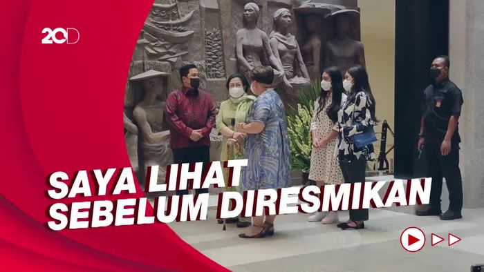 Dari 1,5 Bulan Lalu Erick Thohir Mau Tunjukkan Hasil Renovasi Sarinah ke Megawati