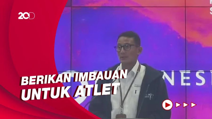 Respons Sandiaga soal Atlet Indonesia Masters 2022 Diduga Keracunan