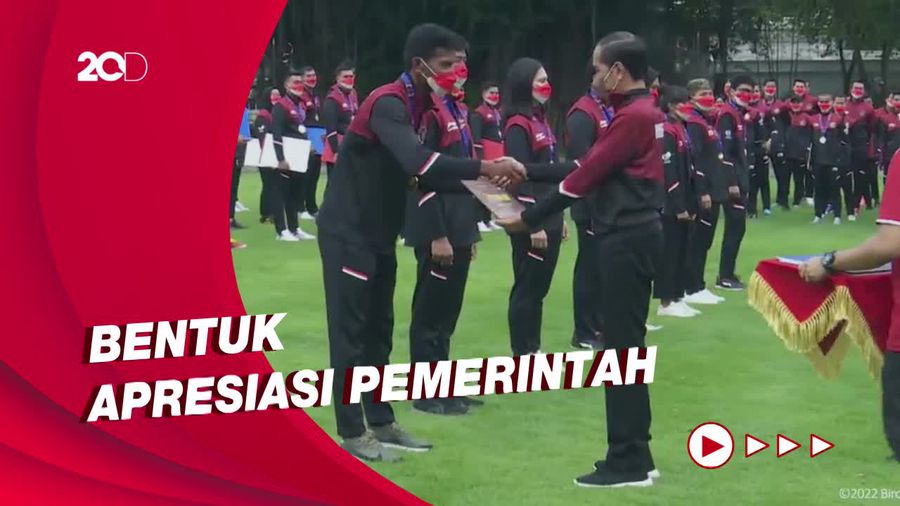 Jokowi Beri Bonus Rp 130,5 M ke Atlet Peraih Medali SEA Games