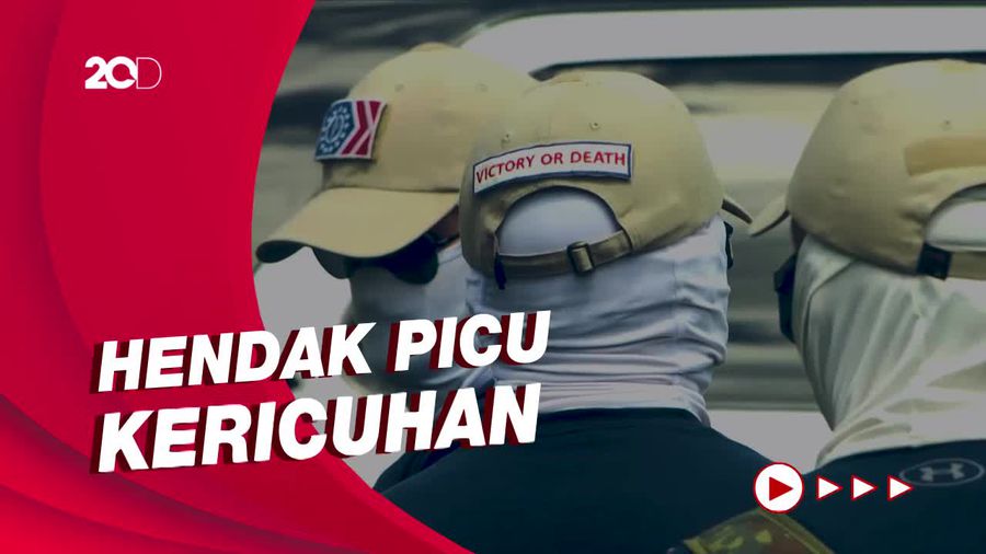 Puluhan Anggota Supremasi Kulit Putih di AS Ditangkap
