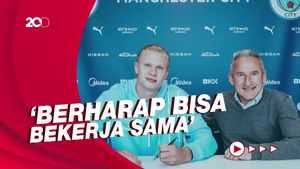 Haaland Ungkap Pembicaraan dengan Pep Guardiola