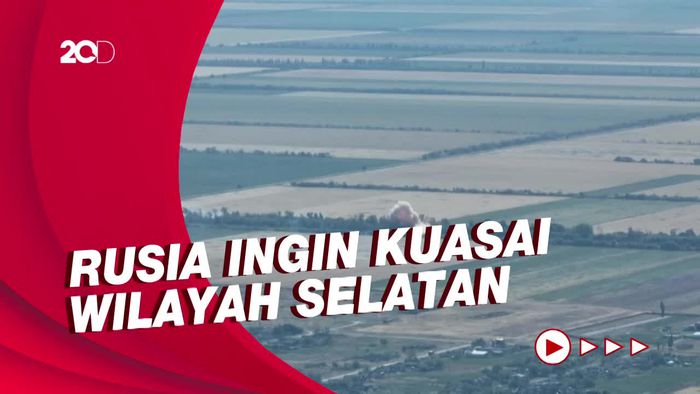Detik-detik Rusia Menghujani Wilayah Kherson dengan Rudal