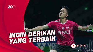 Puji Badminton Lovers di Indonesia Open, Ginting: Suporter Luar Biasa!
