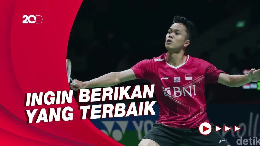 Puji Badminton Lovers di Indonesia Open, Ginting: Suporter Luar Biasa!