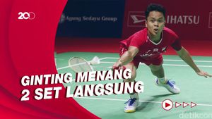 Duel Senegara, Ginting Menang atas Tommy di 32 Besar Indonesia Open