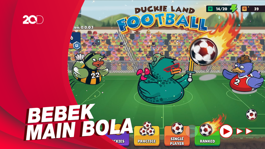  Duckie Land Football, Game Terbaru dari Duckie Land