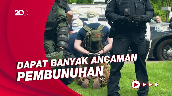 Polisi AS Diteror Usai Tangkap 31 Kelompok Supremasi Kulit Putih