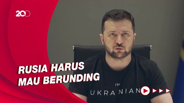 Zelensky Tak Percaya Klaim Rusia Ingin Akhiri Perang 